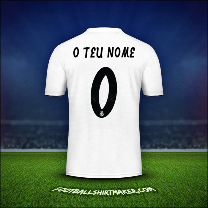 Camisola Real Madrid CF Cup 2018/19 -  o teu nome - 0
