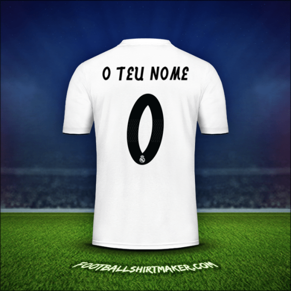 Camisola Real Madrid CF Cup 2018/19 -  o teu nome - 0