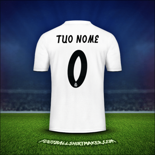 Maglia Real Madrid CF Cup 2018/19 -  tuo nome - 0