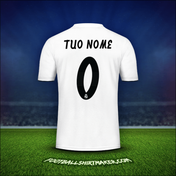 Maglia Real Madrid CF Cup 2018/19 -  tuo nome - 0