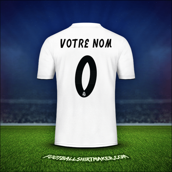 Maillot Real Madrid CF Cup 2018/19 -  votre nom - 0