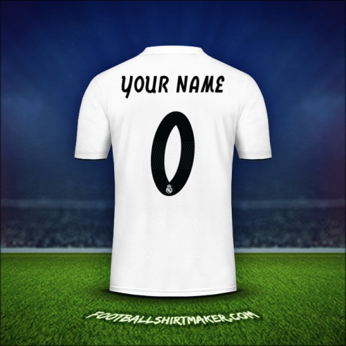 Jersey Real Madrid CF Cup 2018/19 -  your name - 0