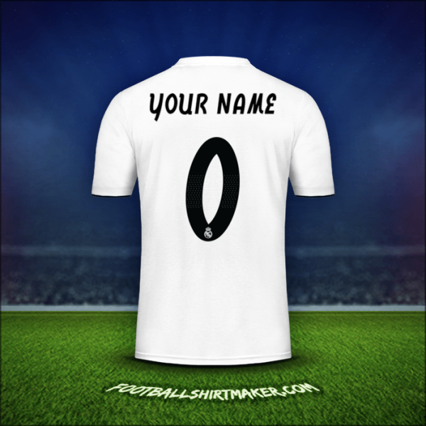 Jersey Real Madrid CF Cup 2018/19 -  your name - 0