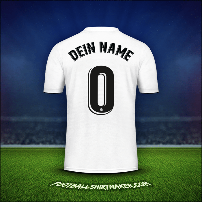 Trikot Real Madrid CF 2018/19 -  dein name - 0