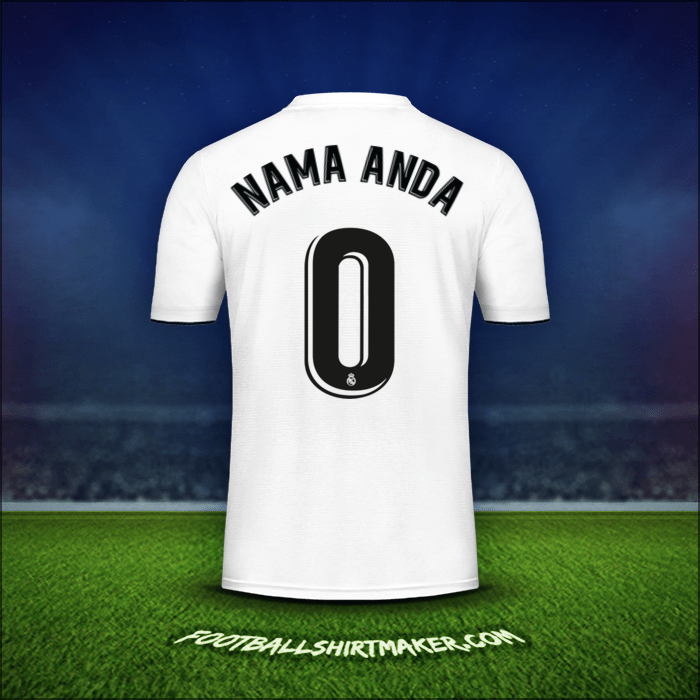 Jersey Real Madrid CF 2018/19 -  nama anda - 0