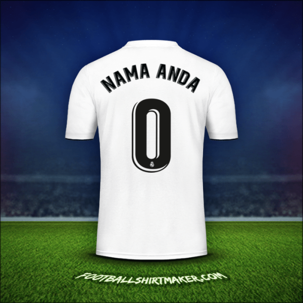 Jersey Real Madrid CF 2018/19 -  nama anda - 0