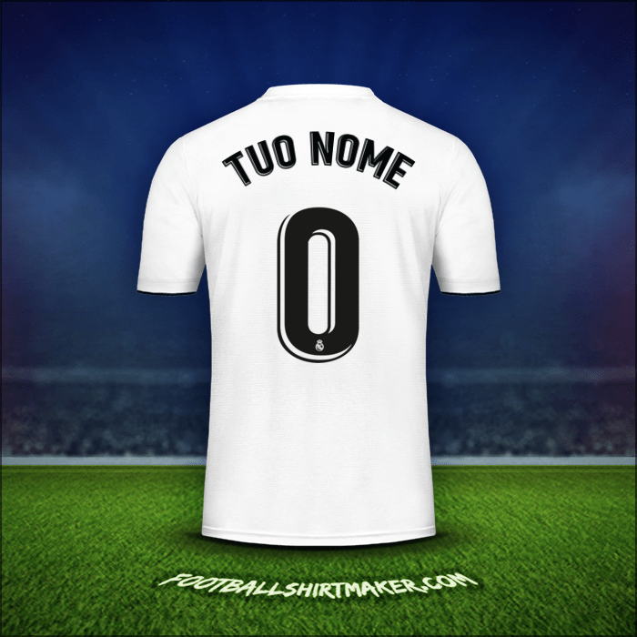 Maglia Real Madrid CF 2018/19 -  tuo nome - 0