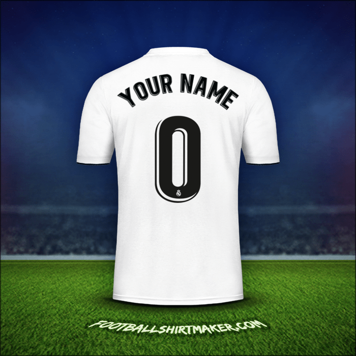 Shirt Real Madrid CF 2018/19 -  your name - 0