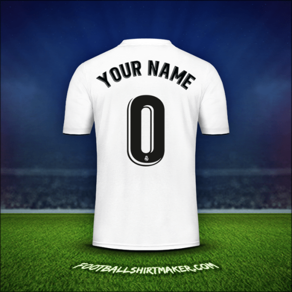 Shirt Real Madrid CF 2018/19 -  your name - 0