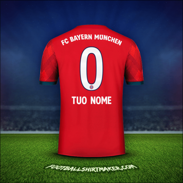 Maglia FC Bayern Munchen 2018/19 -  tuo nome - 0