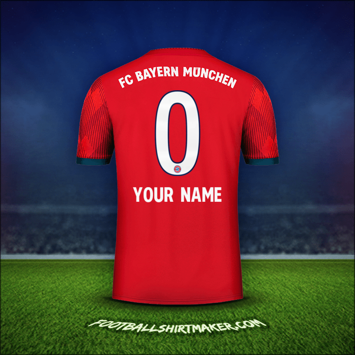 Jersey FC Bayern Munchen 2018/19 -  your name - 0