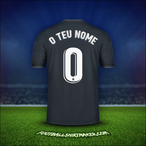 Camisola Real Madrid CF 2018/19 Alternativa -  o teu nome - 0
