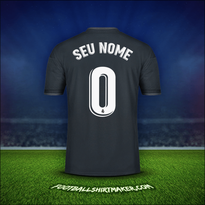 Camisa Real Madrid CF 2018/19 Alternativa -  seu nome - 0