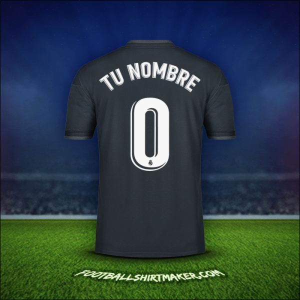 Camiseta Real Madrid CF 2018/19 Visita -  tu nombre - 0