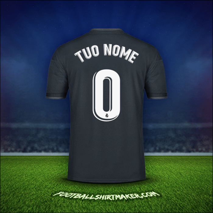Maglia Real Madrid CF 2018/19 Seconda -  tuo nome - 0