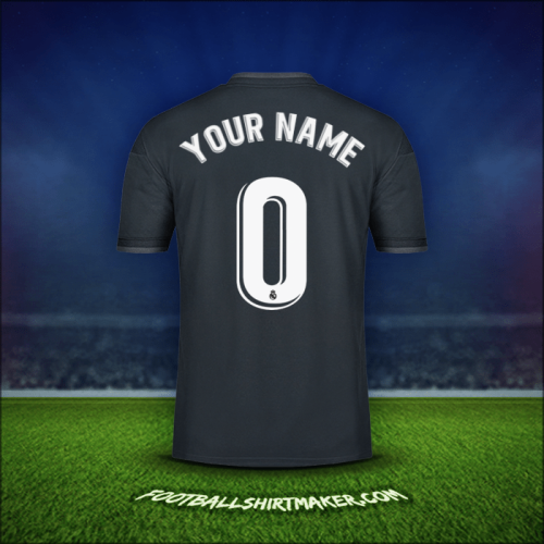 Jersey Real Madrid CF 2018/19 Away -  your name - 0