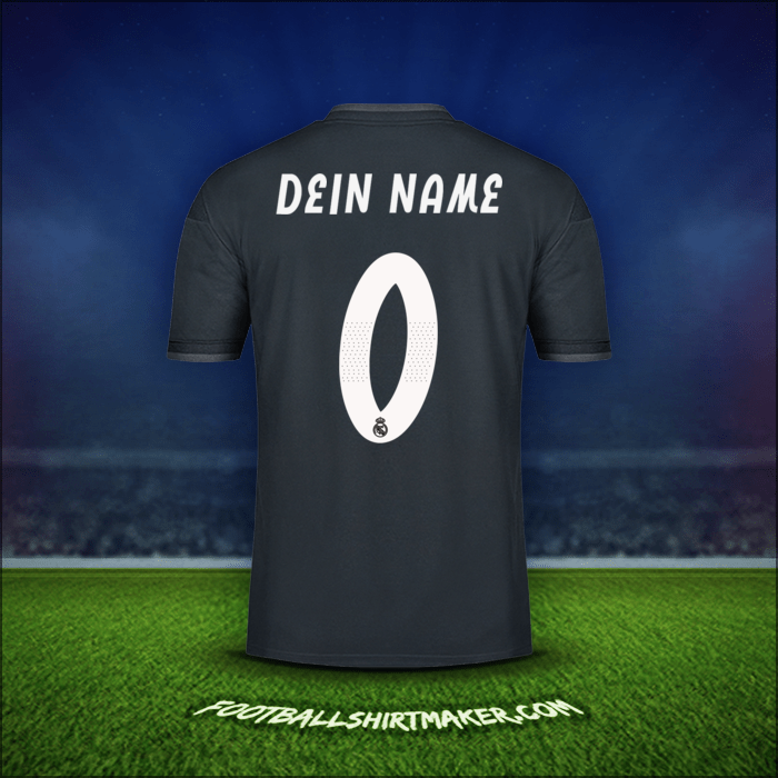 Trikot Real Madrid CF Cup 2018/19 Auswärts -  dein name - 0