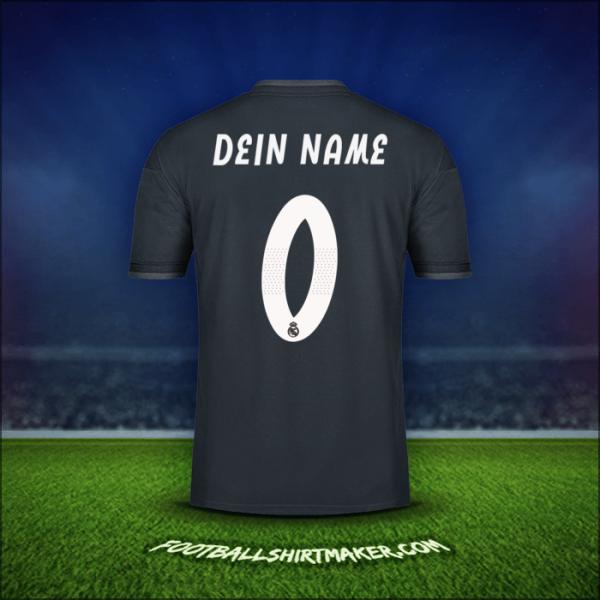 Trikot Real Madrid CF Cup 2018/19 Auswärts -  dein name - 0