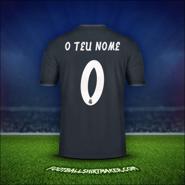 Camisola Real Madrid CF Cup 2018/19 Alternativa -  o teu nome - 0