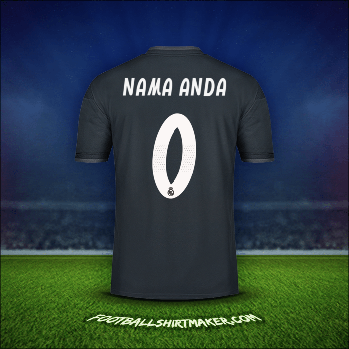 Jersey Real Madrid CF Cup 2018/19 Alternatif -  nama anda - 0