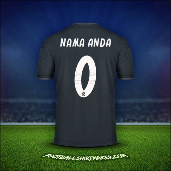 Jersey Real Madrid CF Cup 2018/19 Alternatif -  nama anda - 0