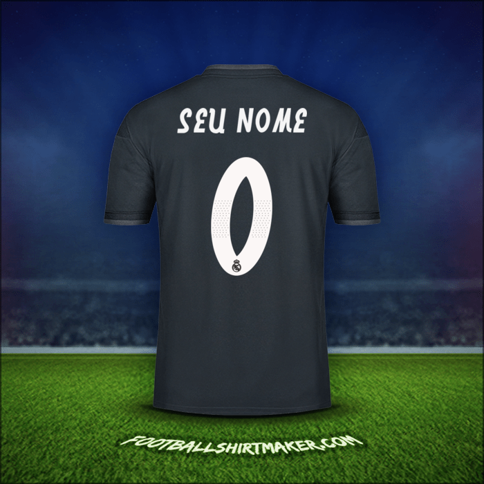 Camisa Real Madrid CF Cup 2018/19 Alternativa -  seu nome - 0