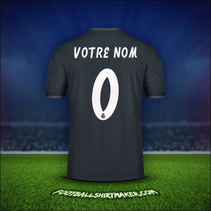 Maillot Real Madrid CF Cup 2018/19 Extérieur -  votre nom - 0