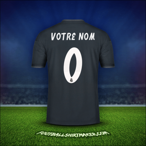 Maillot Real Madrid CF Cup 2018/19 Extérieur -  votre nom - 0