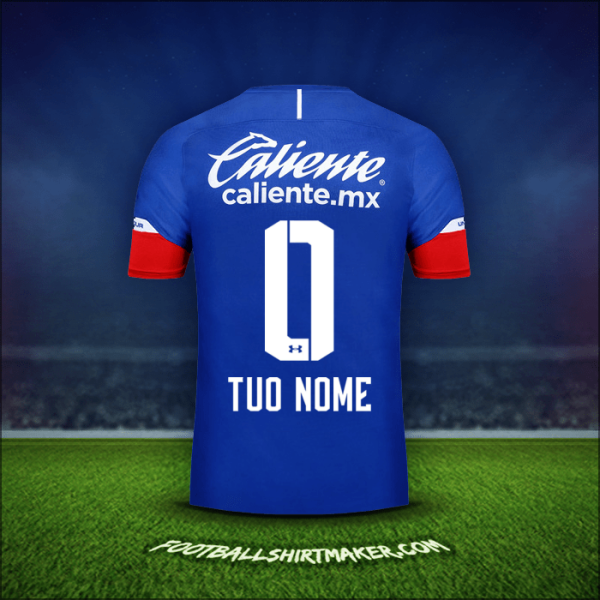 Maglia Cruz Azul 2018/19 -  tuo nome - 0