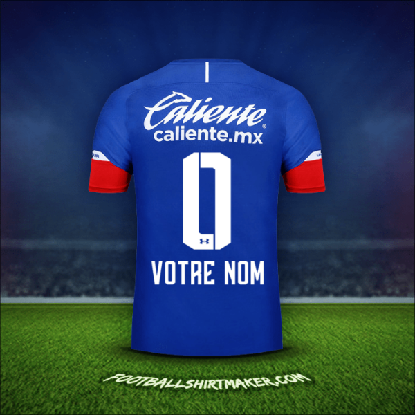 Maillot Cruz Azul 2018/19 -  votre nom - 0