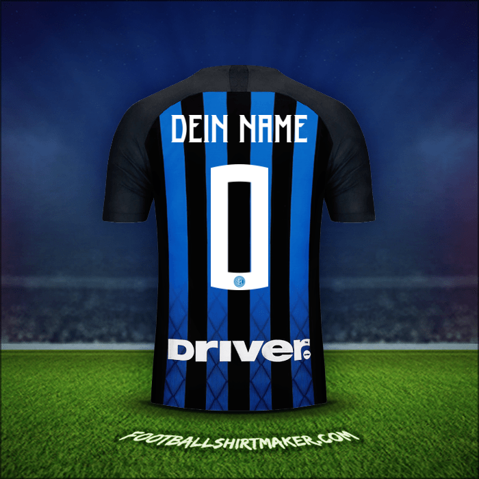 Trikot Inter 2018/19 -  dein name - 0