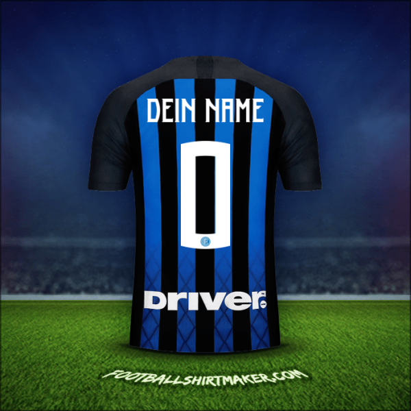 Trikot Inter 2018/19 -  dein name - 0
