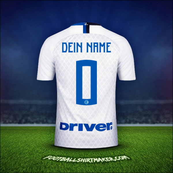 Trikot Inter 2018/19 Auswärts -  dein name - 0