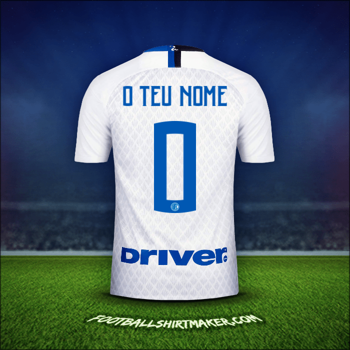 Camisola Inter 2018/19 Alternativa -  o teu nome - 0