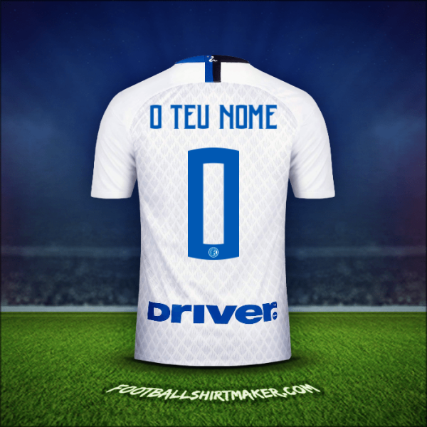 Camisola Inter 2018/19 Alternativa -  o teu nome - 0