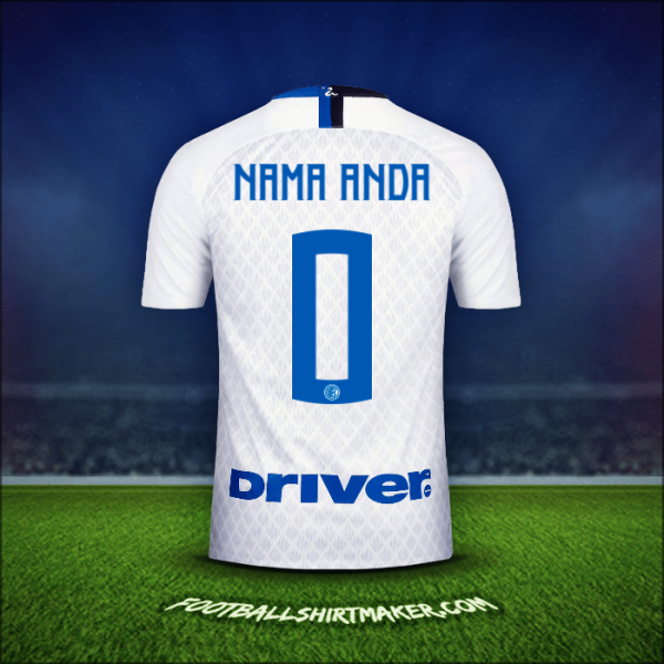Jersey Inter 2018/19 Alternatif -  nama anda - 0