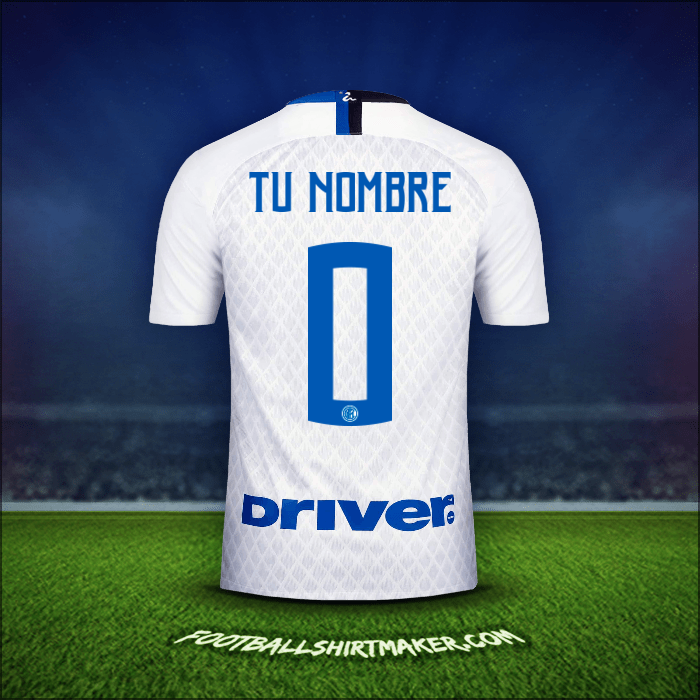 Jersey Inter 2018/19 Visita -  tu nombre - 0