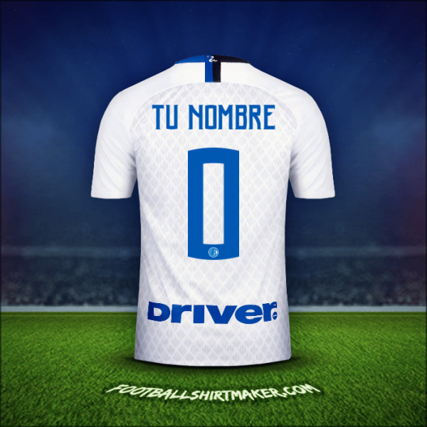 Jersey Inter 2018/19 Visita -  tu nombre - 0