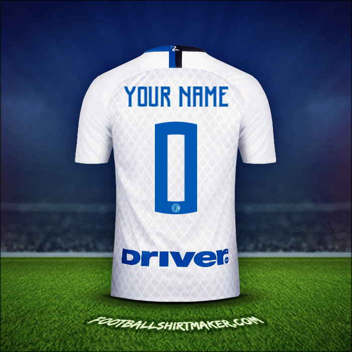 Shirt Inter 2018/19 Away -  your name - 0
