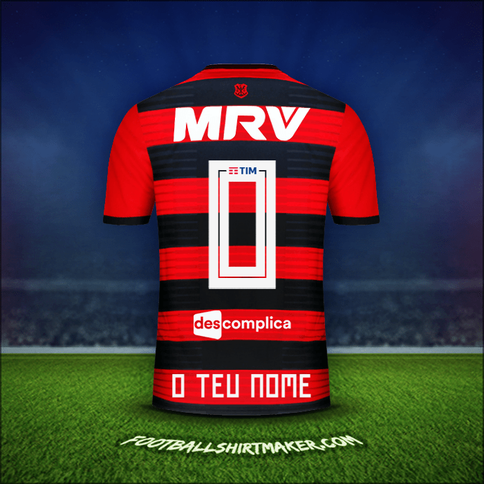 Camisola Flamengo 2018/19 -  o teu nome - 0