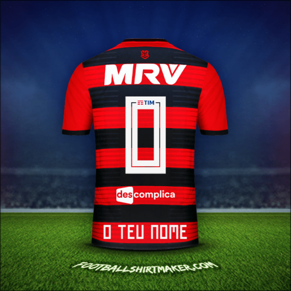 Camisola Flamengo 2018/19 -  o teu nome - 0