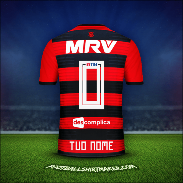 Maglia Flamengo 2018/19 -  tuo nome - 0