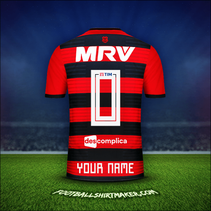 Jersey Flamengo 2018/19 -  your name - 0