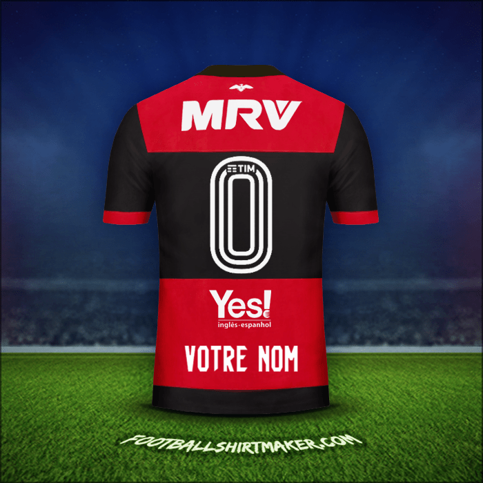 Maillot Flamengo 2017/18 -  votre nom - 0
