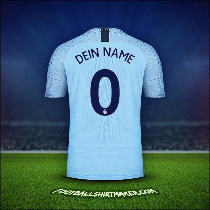 Trikot Manchester City 2018/19 -  dein name - 0