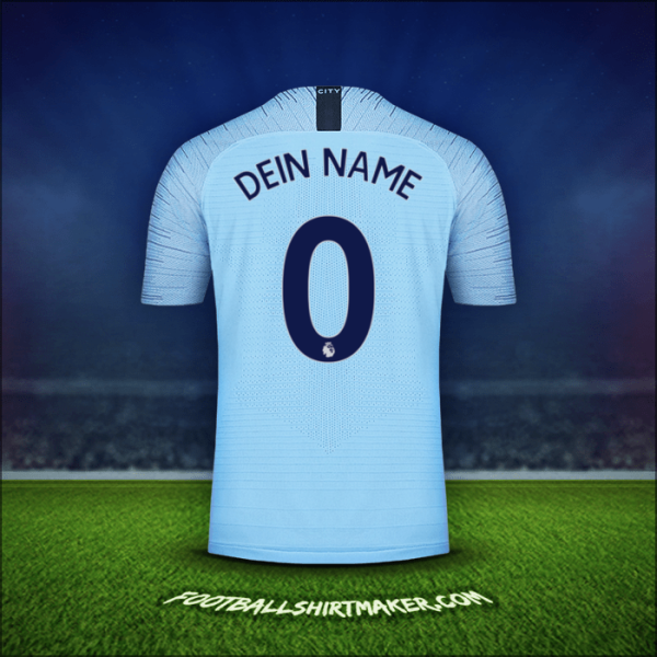 Trikot Manchester City 2018/19 -  dein name - 0