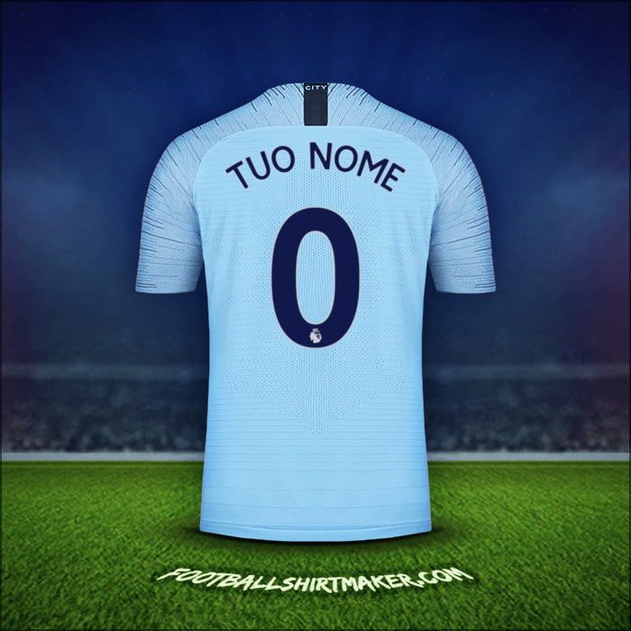 Maglia Manchester City 2018/19 -  tuo nome - 0