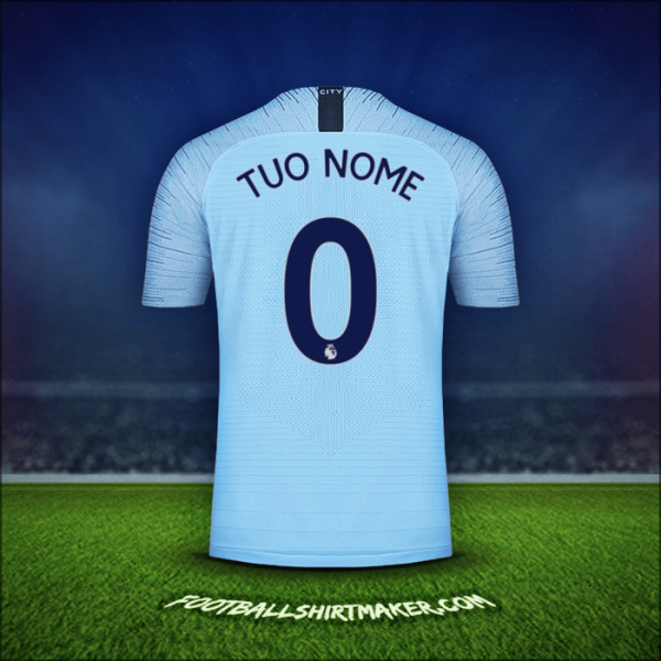 Maglia Manchester City 2018/19 -  tuo nome - 0