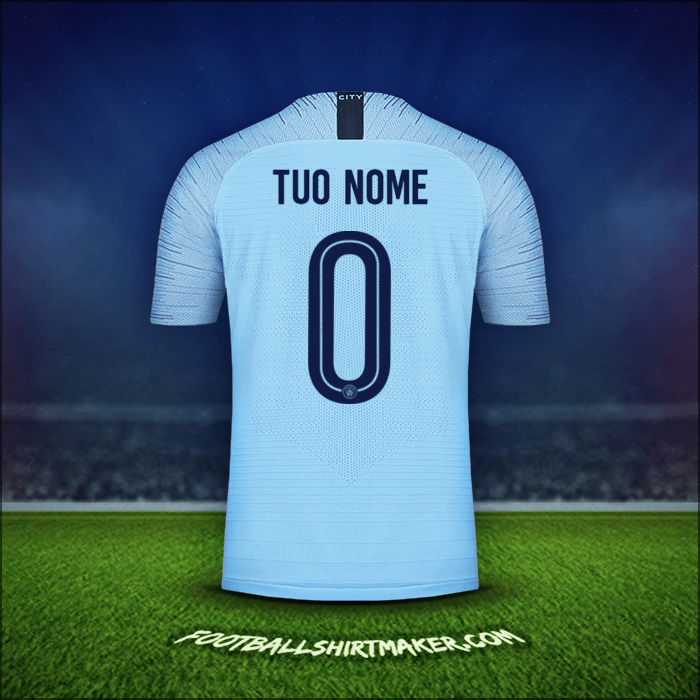 Maglia Manchester City Cup 2018/19 -  tuo nome - 0