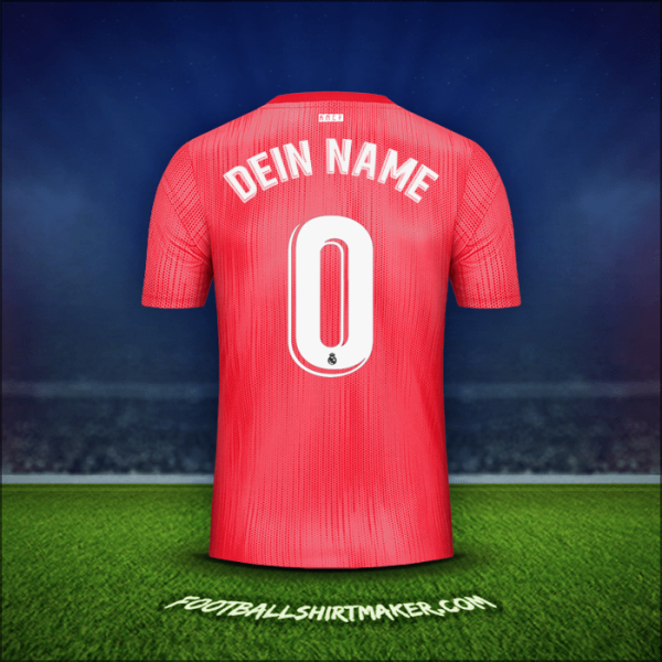 Trikot Real Madrid CF 2018/19 Dritte -  dein name - 0
